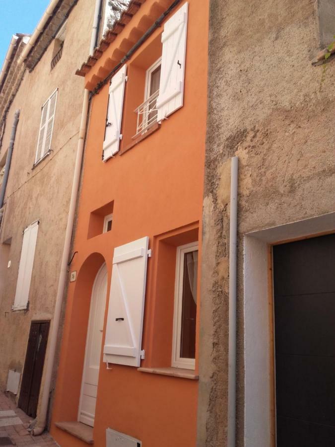 Maison De Village Bagnols en Foret Bagian luar foto